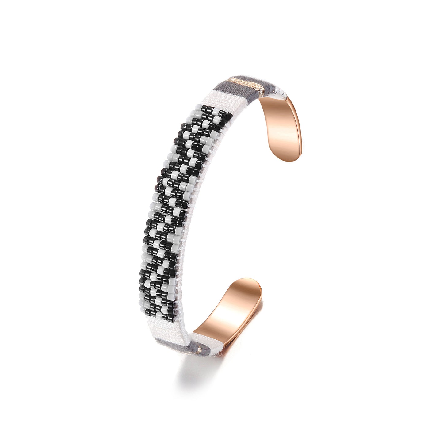 Woven Beaded Bangle