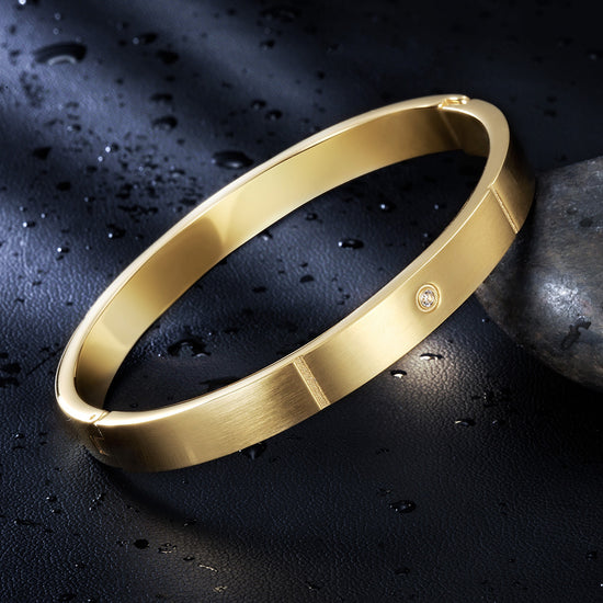 One Stone Bangle