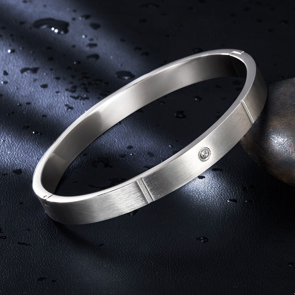 One Stone Bangle