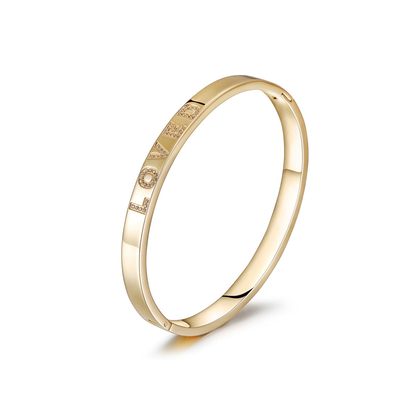 Engravable Forever Loved Bangle