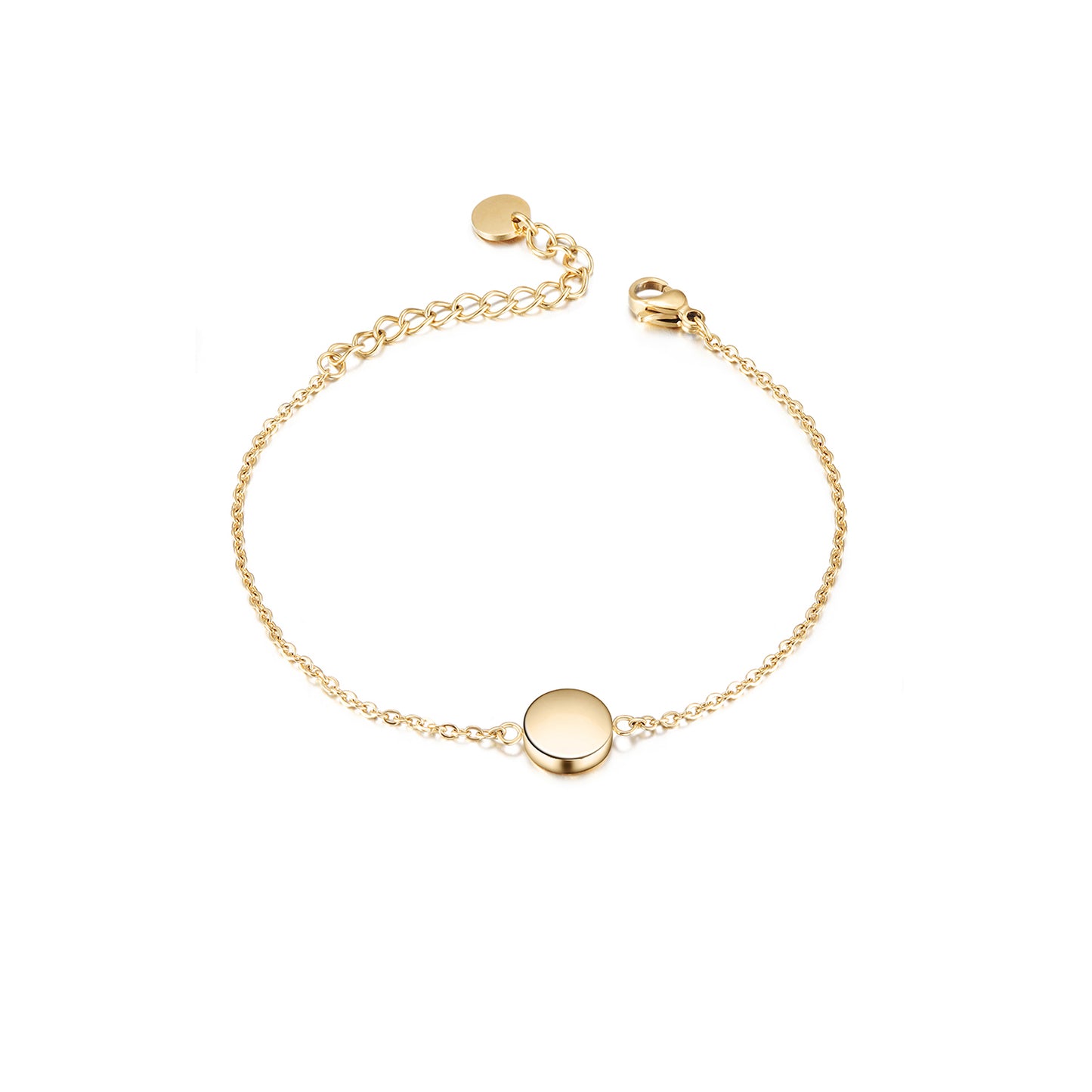 Smooth Disc Bracelet