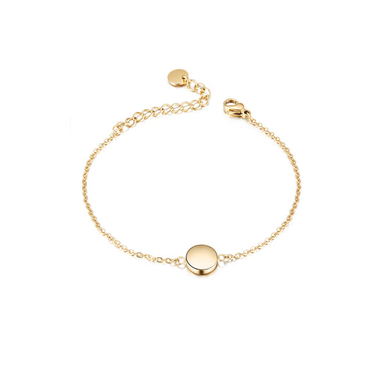 Smooth Disc Bracelet