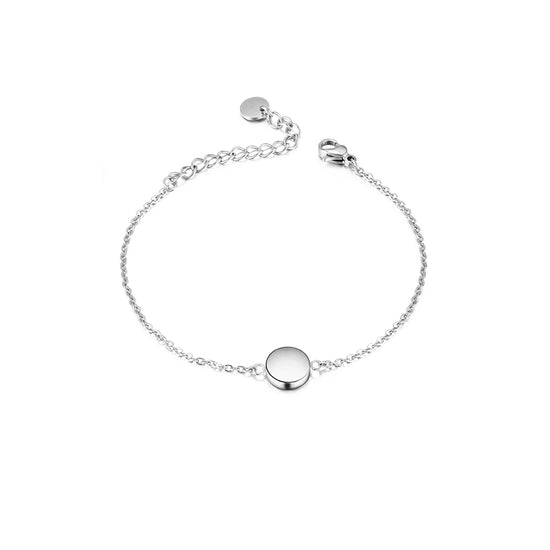 Smooth Disc Bracelet