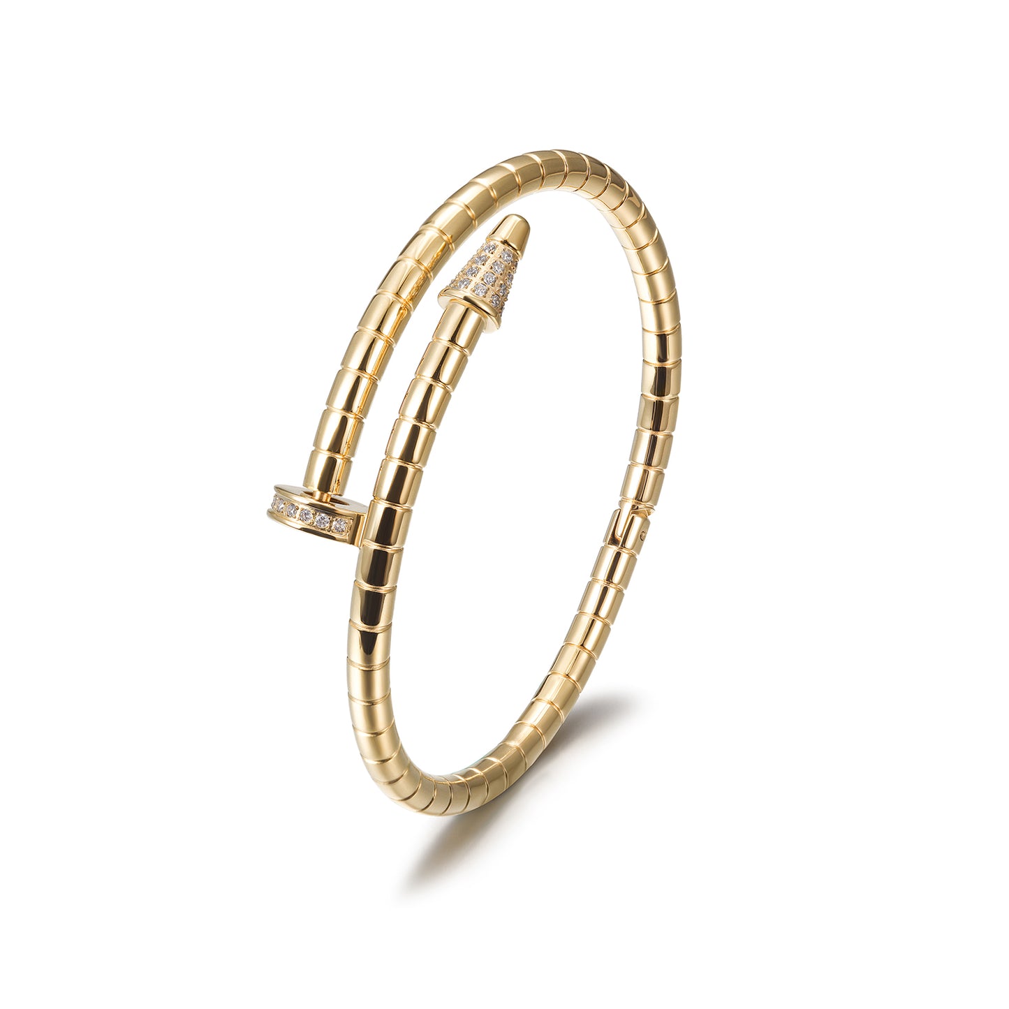 Modern Nail Bangle With Studs