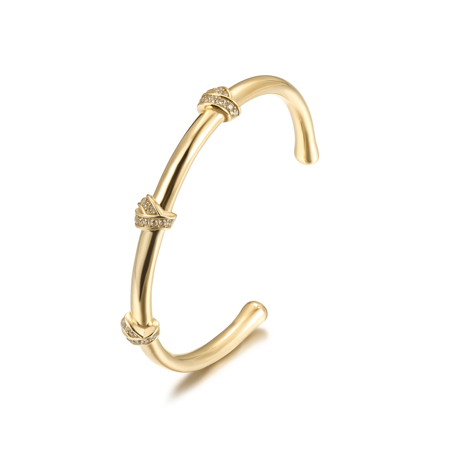 Gold Knot Cuff