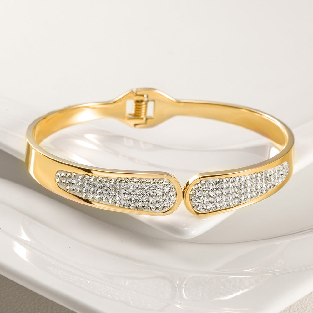 Shiny PAVÉ Bangle Bracelet