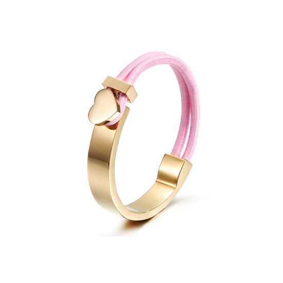 Girls Trip Tassel Gold Heart Bracelet – Love Leigh Gift Co.