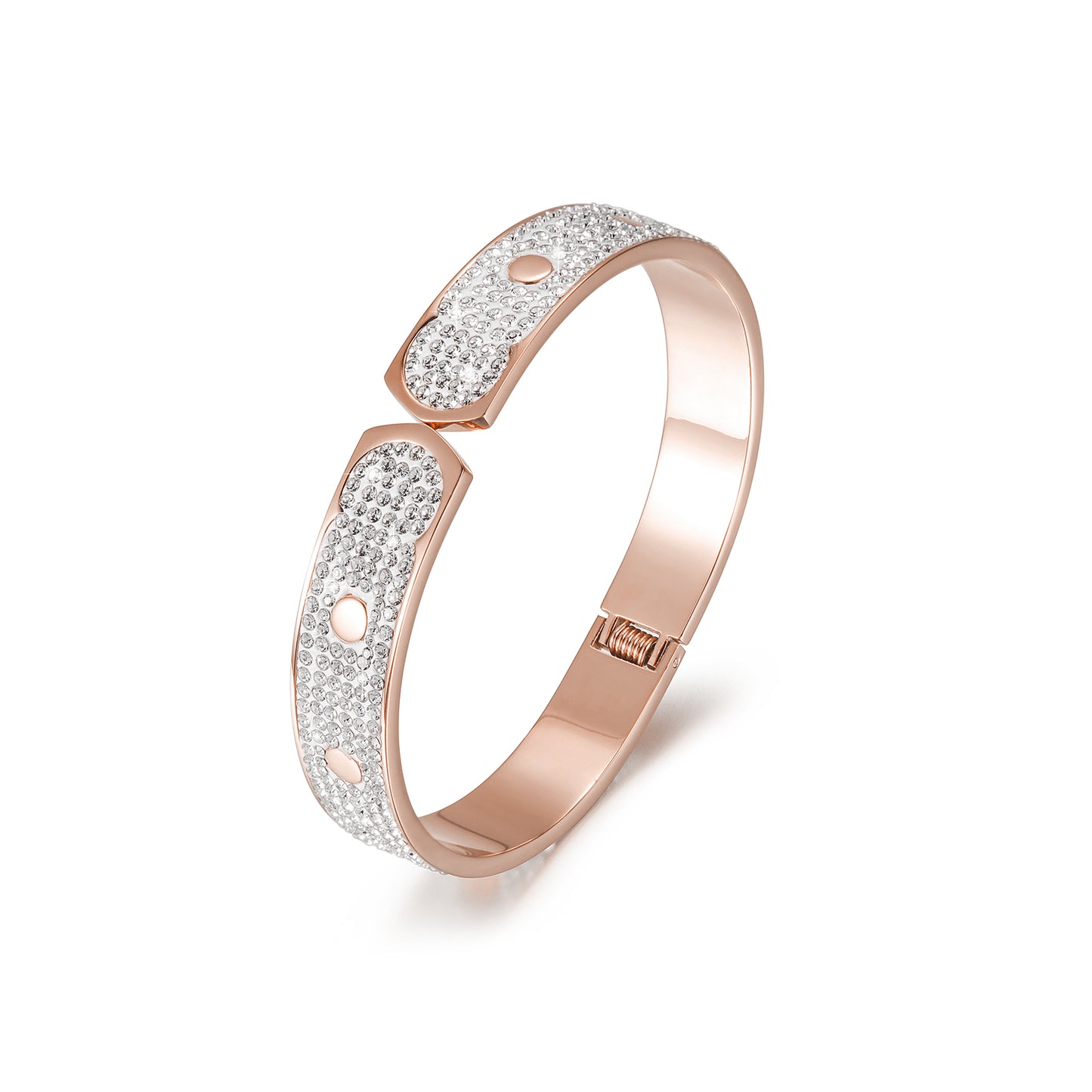 WIDE PAVÉ BANGLE