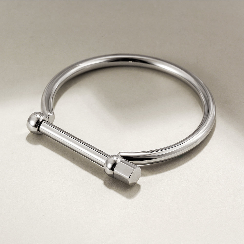 Handcrafted Sterling Silver Tiffany Knot Diamond Bangle Bracelet With Gu  Ailing Design And Unique Bow Detail For Women INS Style From Cocojjoo,  $147.81 | DHgate.Com