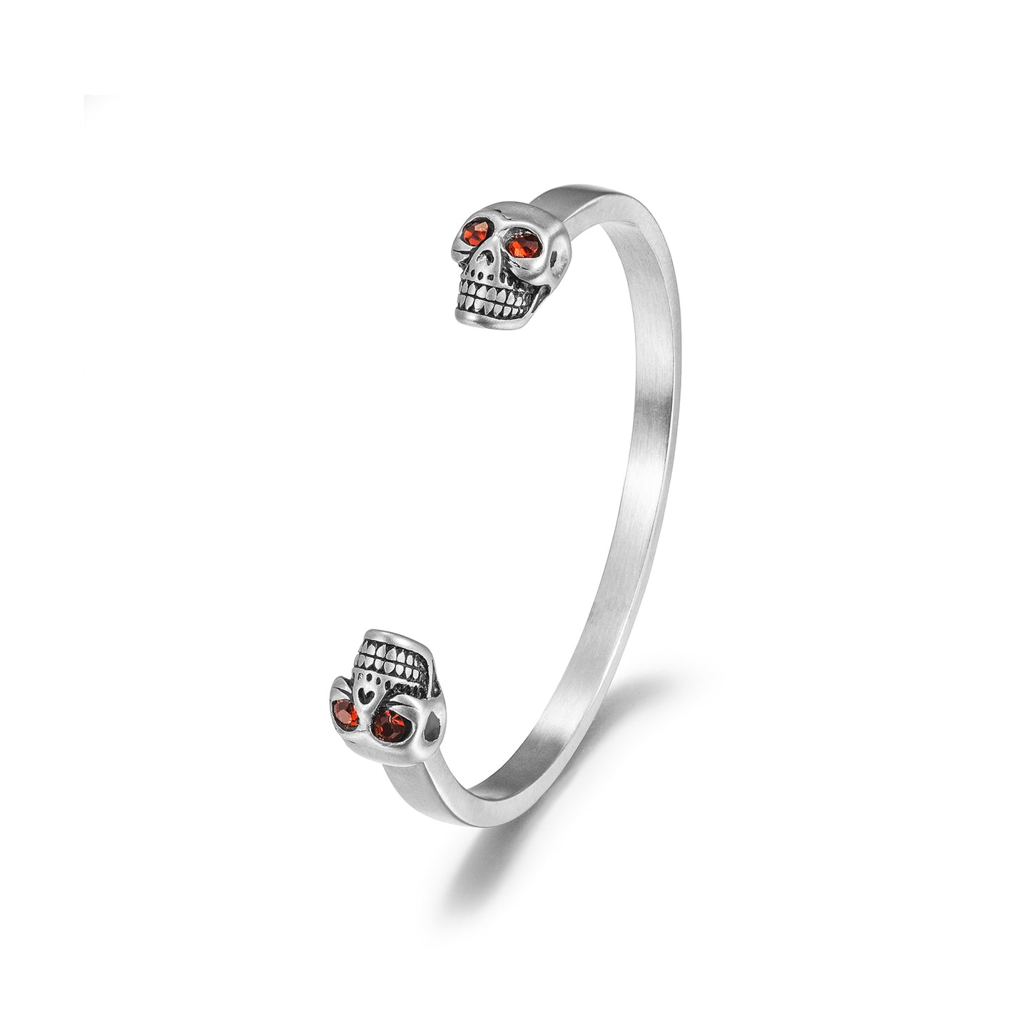 Load image into Gallery viewer, SKULL CUFF BANGLE
