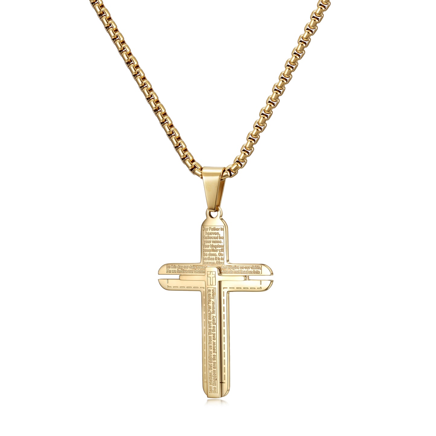 Classic Cross Pendant Necklace