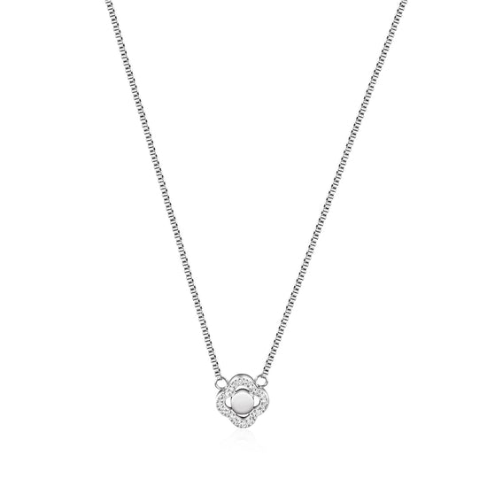 CZ Clover Necklace