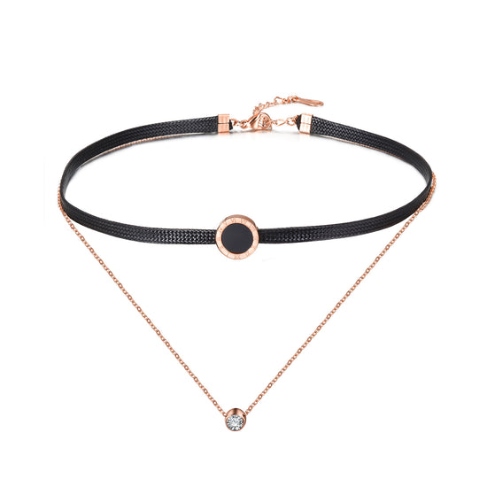 Layered Choker Necklace