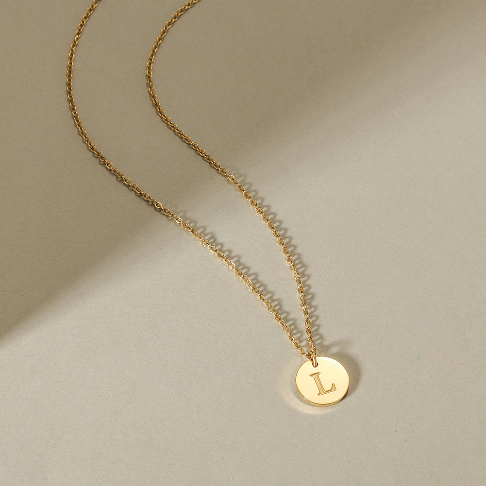 Gold Initial Charmy Necklace