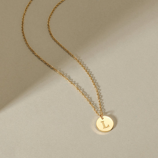 Gold Initial Charmy Necklace