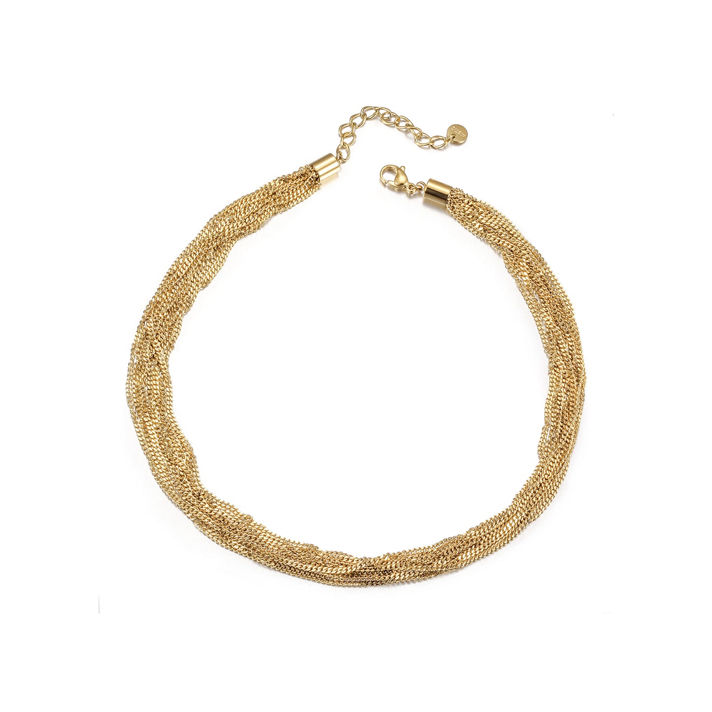 Classic Chain Link Collar Necklace