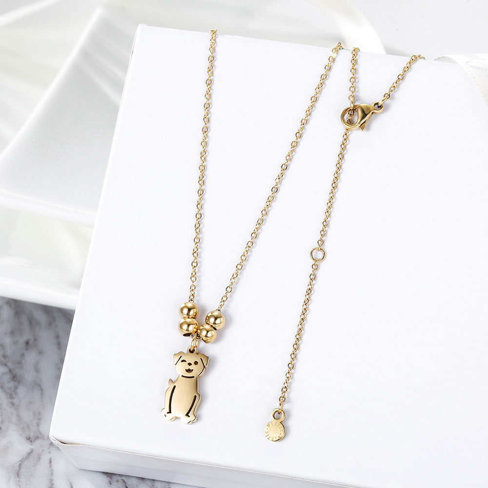 Load image into Gallery viewer, Dog Charm Necklace
