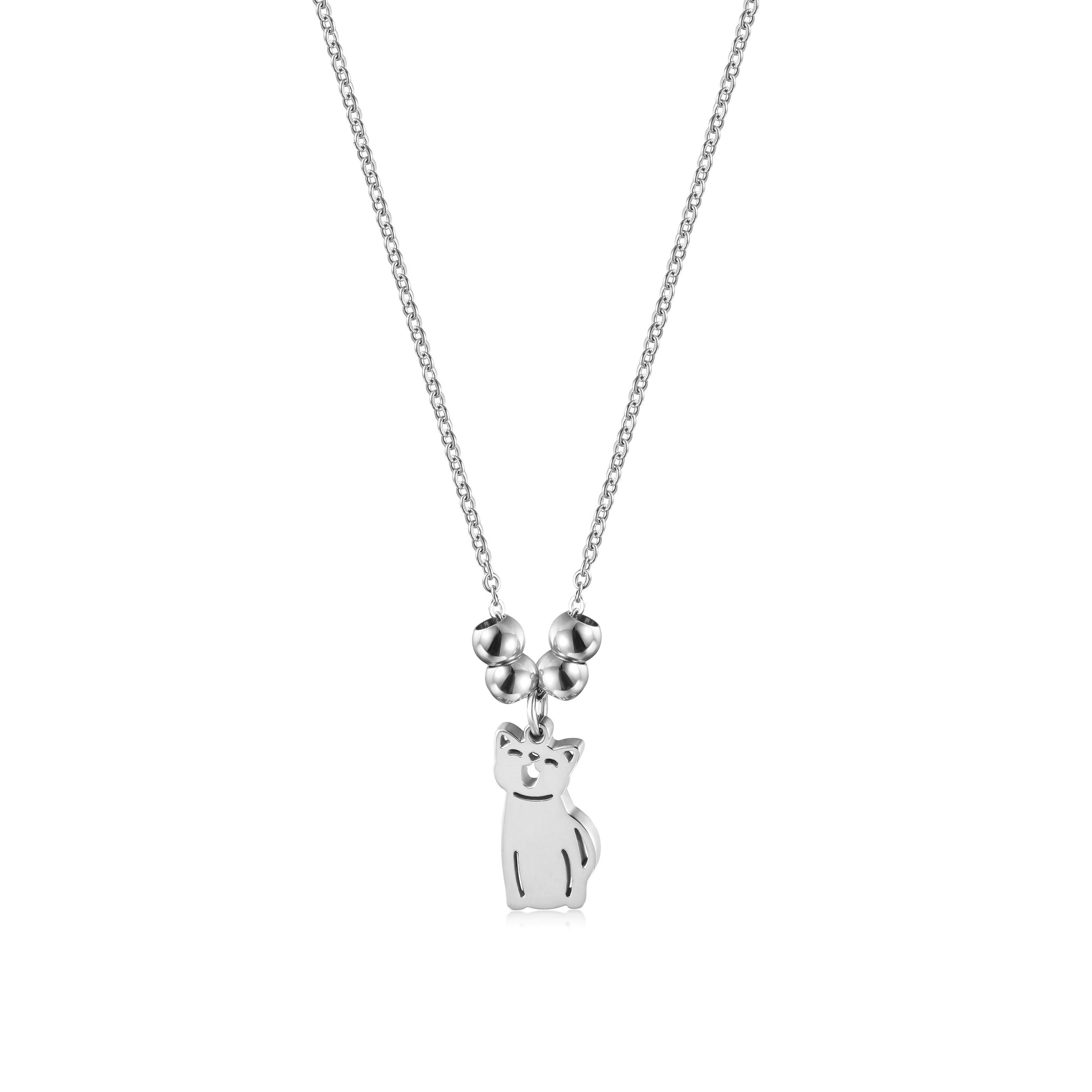 Cat Charm Necklace – Ciunofor
