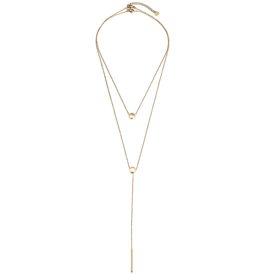 Layered Lariat Necklace