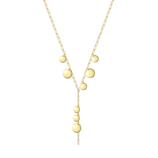 Load image into Gallery viewer, Dots Lariat Necklace
