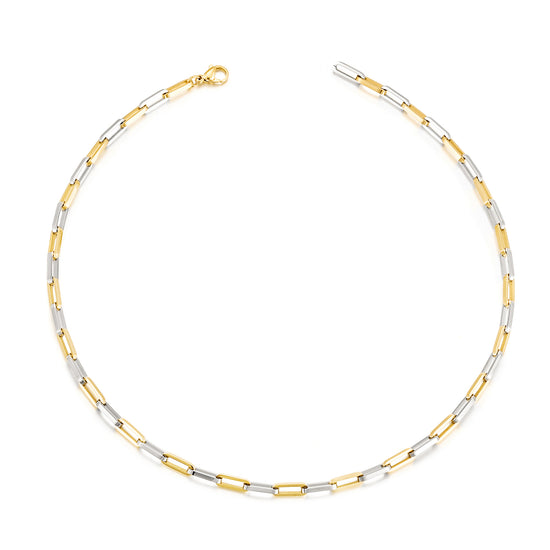 Pandora Signature Two-Tone Intertwined Circles Necklace | Two-tone |  Pandora NZ