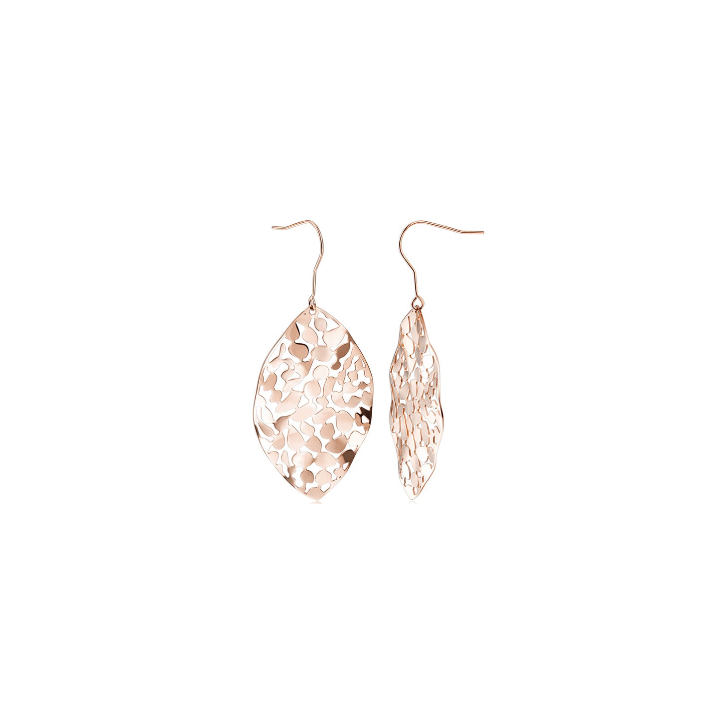 Leaf Dangle Drop Earrings