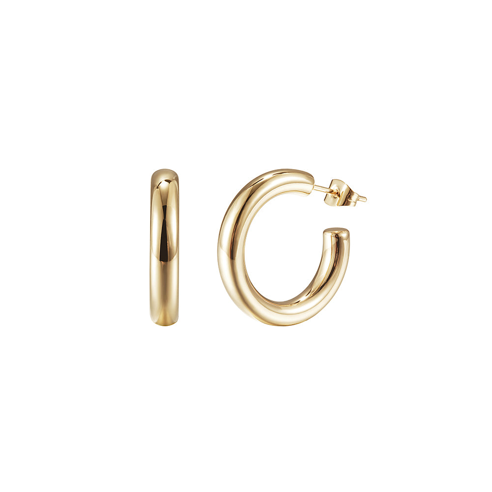 Open Hoop Earrings