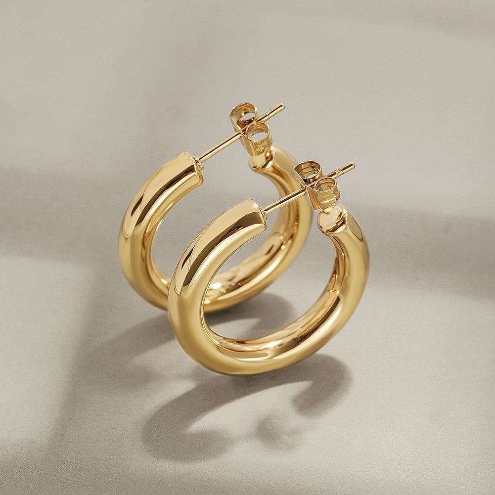 Open Hoop Earrings