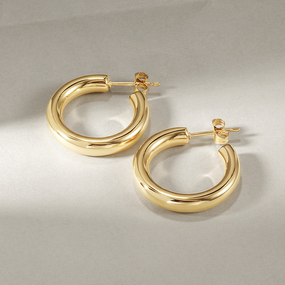 Open Hoop Earrings