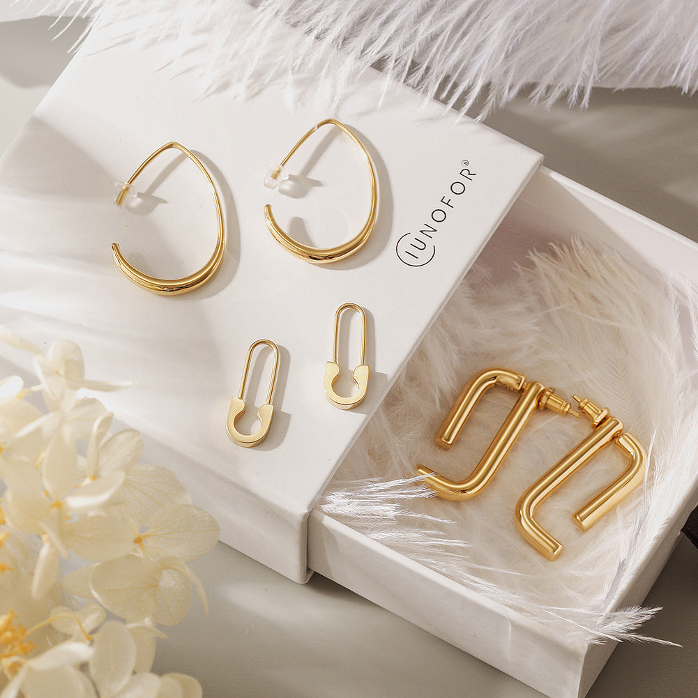 Paperclip Earrings