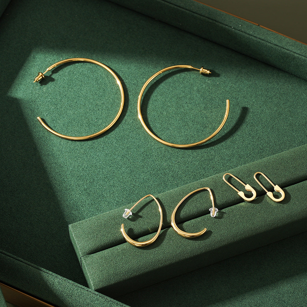 Paperclip Earrings