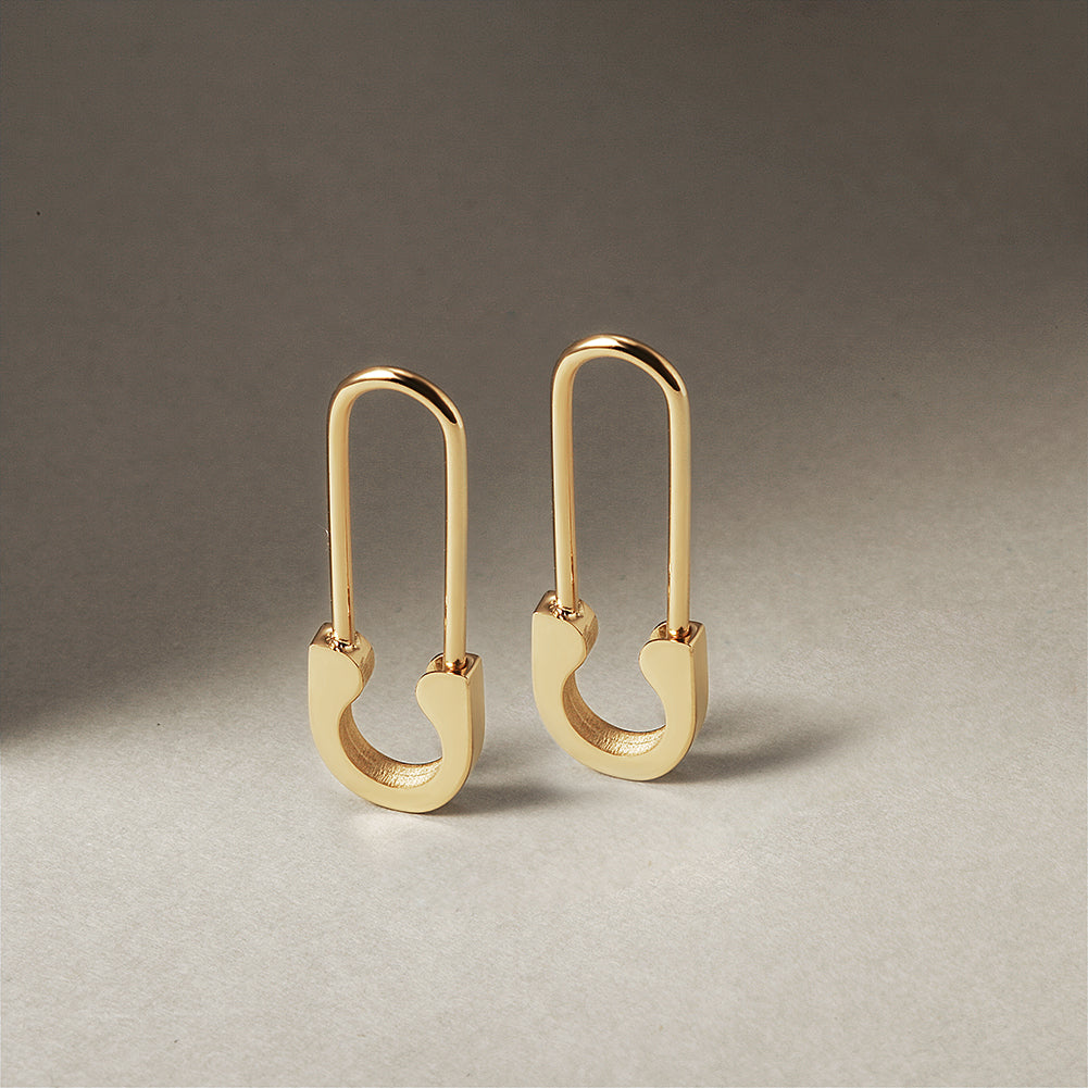 Paperclip Earrings