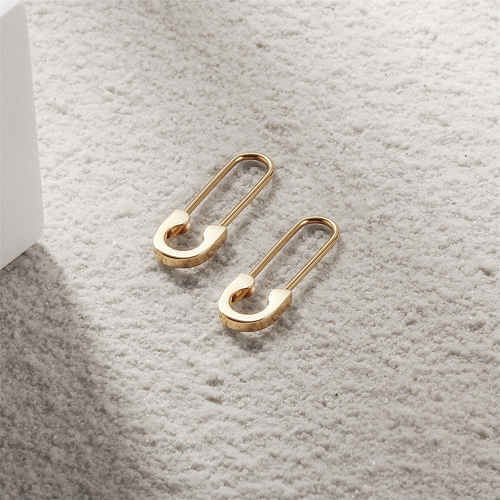 Paperclip Earrings