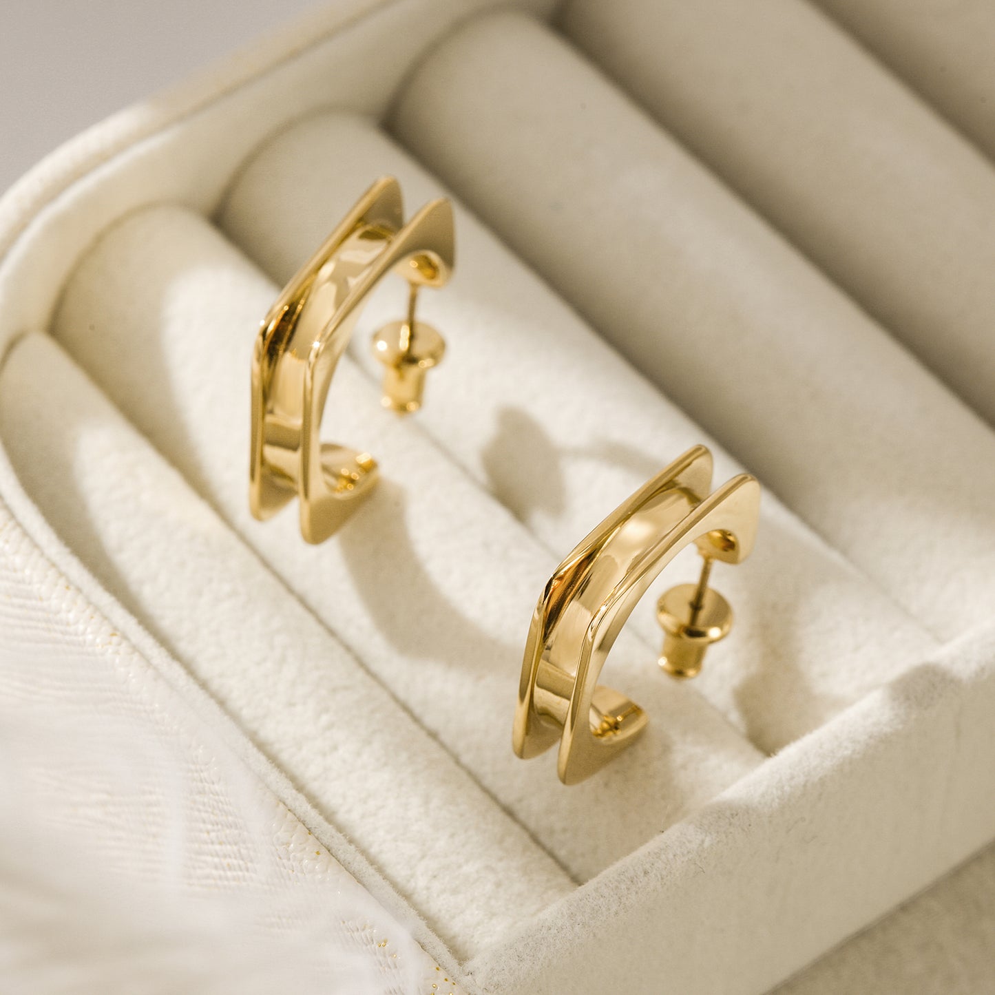 Square Statement Earring