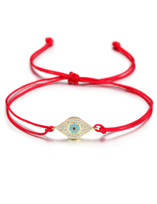 Hindu Red Thread Evil Eye Protection Stunning Bracelet Luck Talisman A –  www.OnlineSikhStore.com