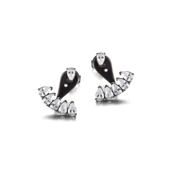 PAVÉ EAR JACKET EARRINGS