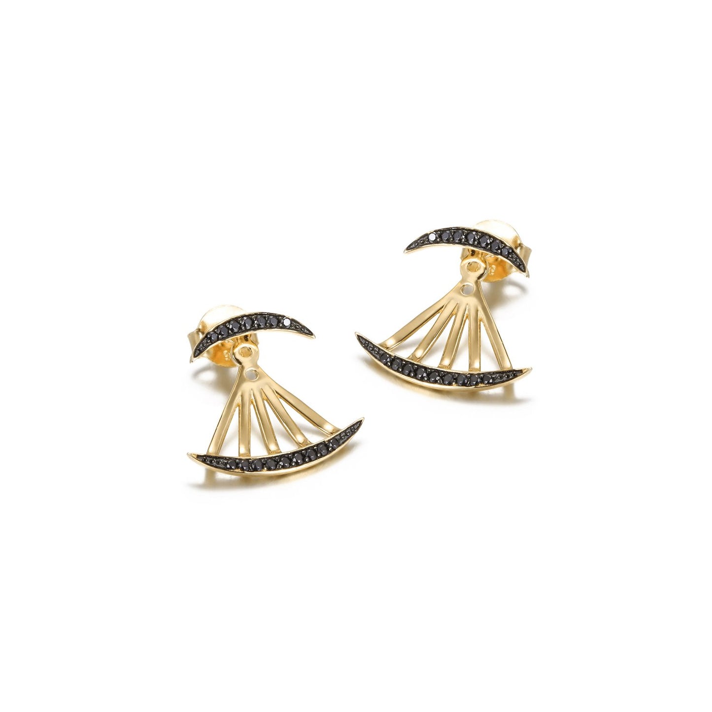 PAVÉ Eyelashes Earrings