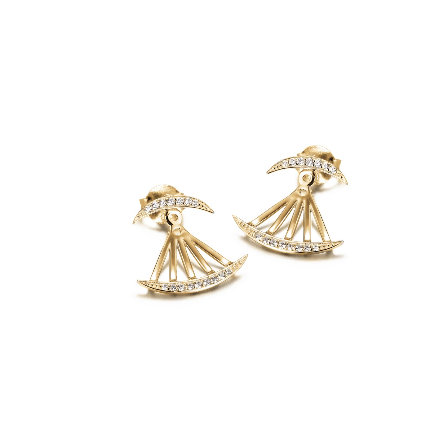 PAVÉ Eyelashes Earrings