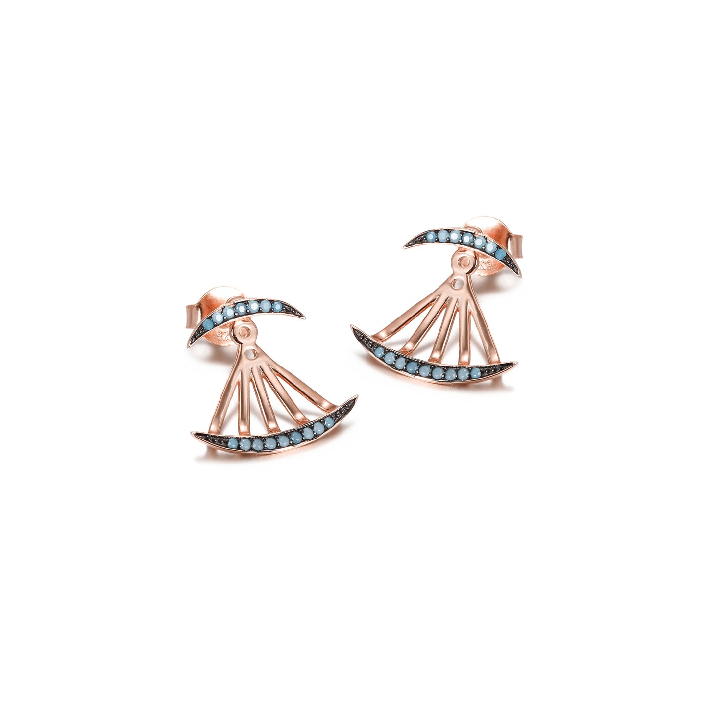 PAVÉ Eyelashes Earrings