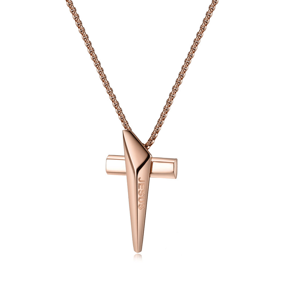 Load image into Gallery viewer, BELIEF CROSS NECKLACE

