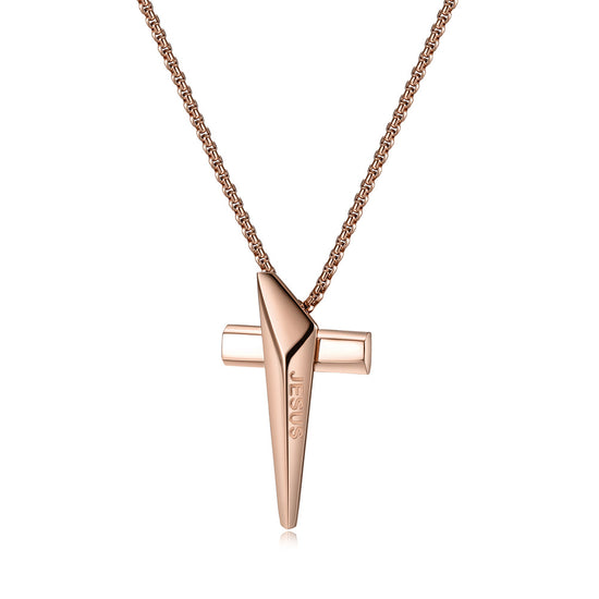 Load image into Gallery viewer, BELIEF CROSS NECKLACE
